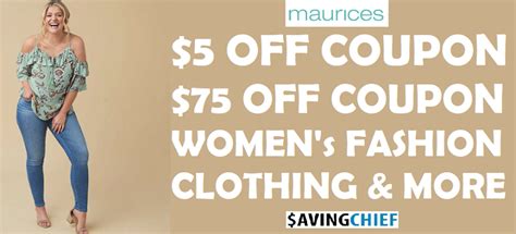 Get Deal 15. . Maurices coupon 75 off 200